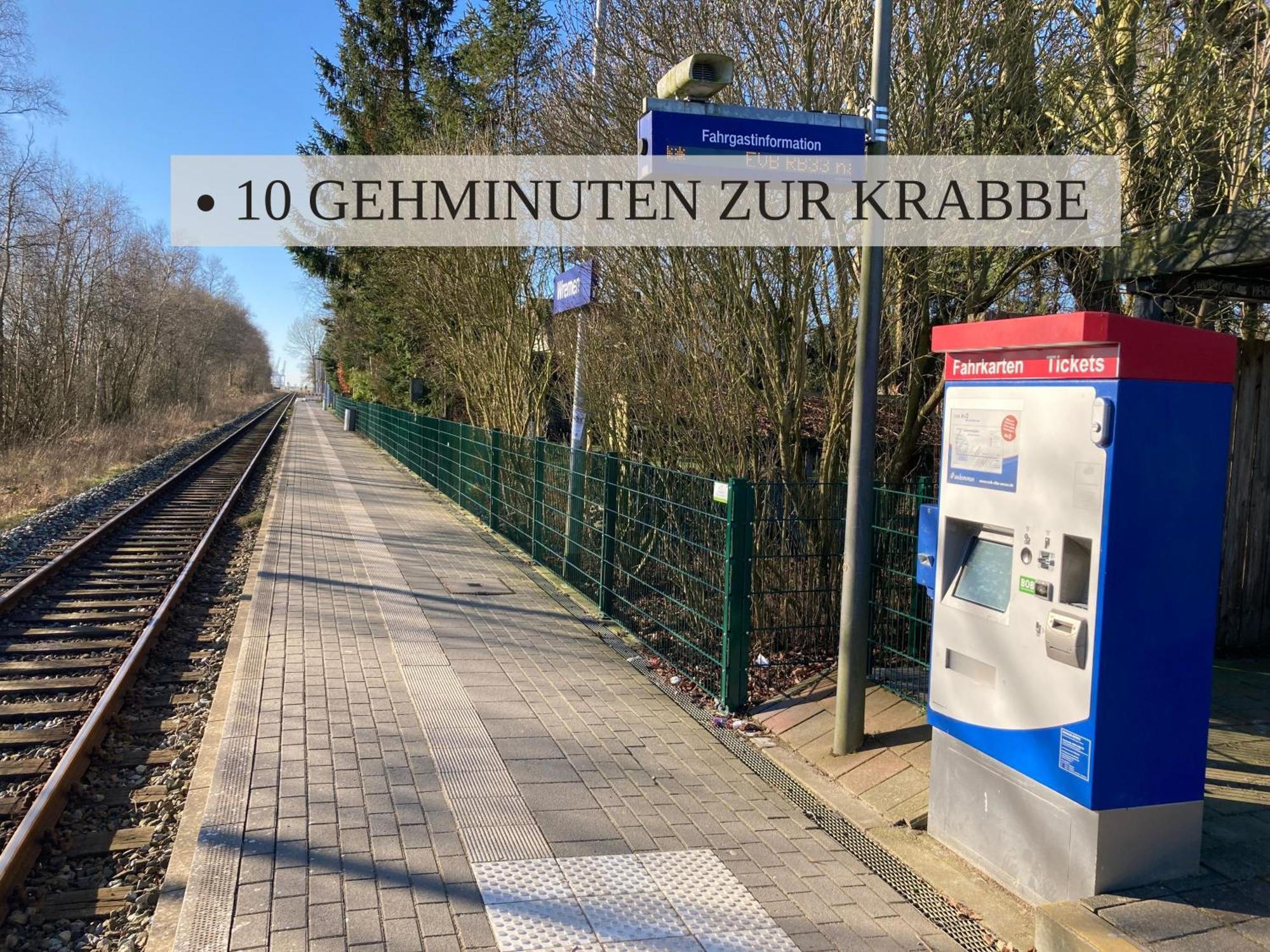 Haus Krabbe: Pet-Friendly Apartment with Free Parking Wremen Exterior photo